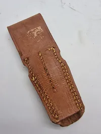 Originalt WW1 British P14 leather bayonet frog