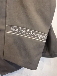 Original uniformsjakke DDR NVA - Wachregiment Feliks Dzierzynski