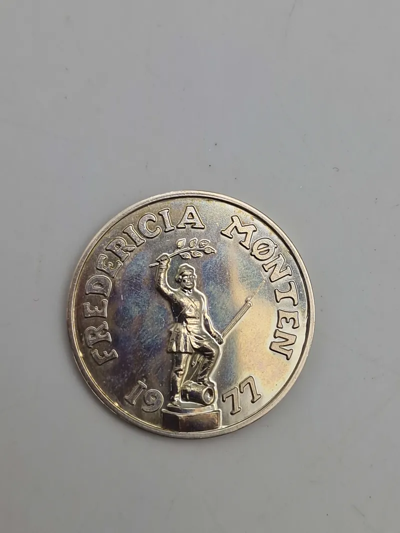Fredericia mønten 1977 925 Sterlingsølv