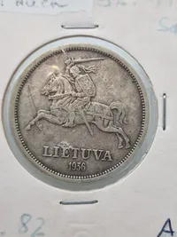 Originale mønter - Litauen fra 1930’erne