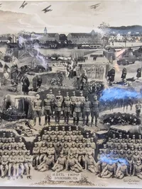 Soldater billede - Sønderborg 1856