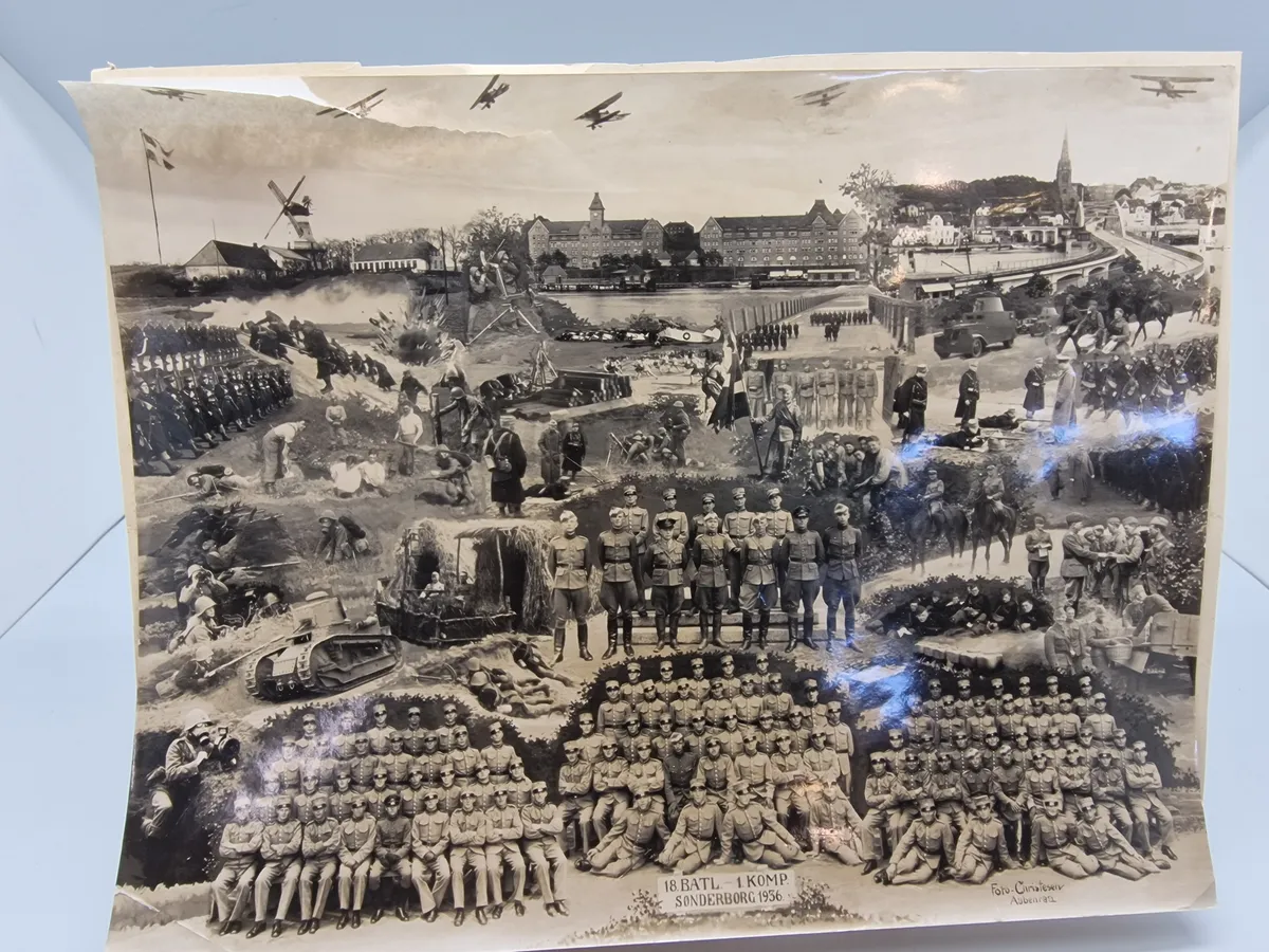 Soldater billede - Sønderborg 1856
