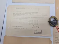 Stort originalt Kriegsmarine lot fra samme mand , Badge efter 45