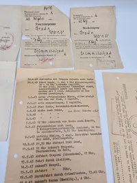 Stort originalt Kriegsmarine lot fra samme mand , Badge efter 45