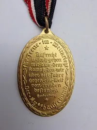 Original WW1 German Kyffhauserbund Medal