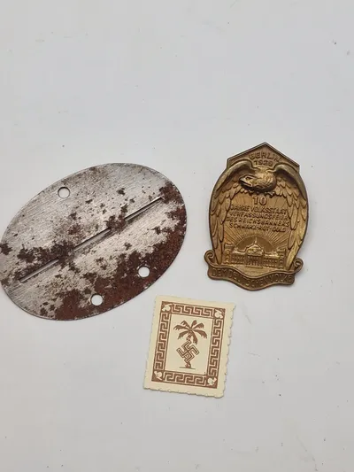Diverse originalt tysk militaria