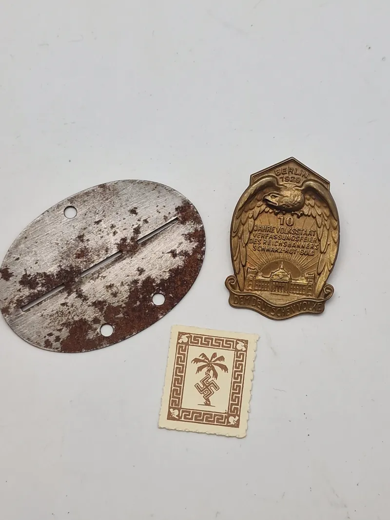 Diverse originalt tysk militaria