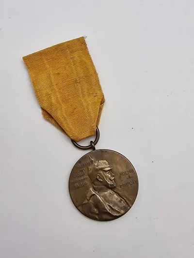 1897 GERMAN STATES PRUSSIA KING WILHELM I 100 Year VINTAGE Antique Medal