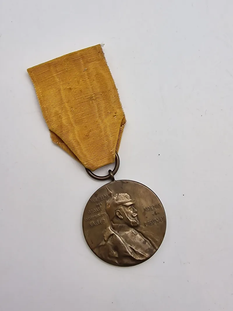 1897 GERMAN STATES PRUSSIA KING WILHELM I 100 Year VINTAGE Antique Medal