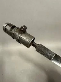 Original Dansk 1848 bajonet, godt stemplet