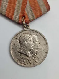 Original medalje - 30 år for den russiske hær og flåde
