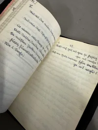 Original Deutsches Jungvolk notesbog med broderet rune