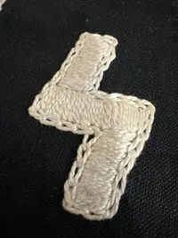 Original Deutsches Jungvolk notesbog med broderet rune