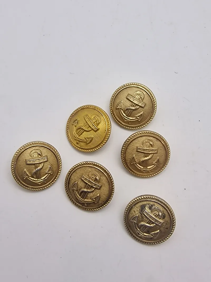 Samling originale tyske Kriegsmarine knapper - ww2