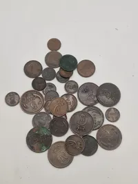 Samling originale danske “Delfin” mønter