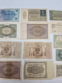 Originale tyske pengesedler fra 1920’erne