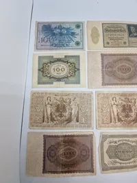 Originale tyske pengesedler fra 1920’erne