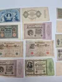 Originale tyske pengesedler fra 1920’erne
