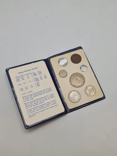 Originalt dansk møntsæt fra 1960