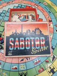 Originalt sabotør spil fra maj dagene 1945