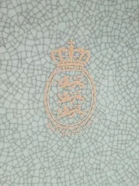 Royal Copenhagen skål fra det danske politi