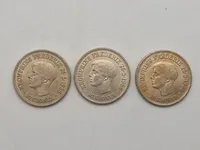 3 stk originale mønter fra kronprins Frederik - nu konge 18 års fødselsdag den 26 maj 1986