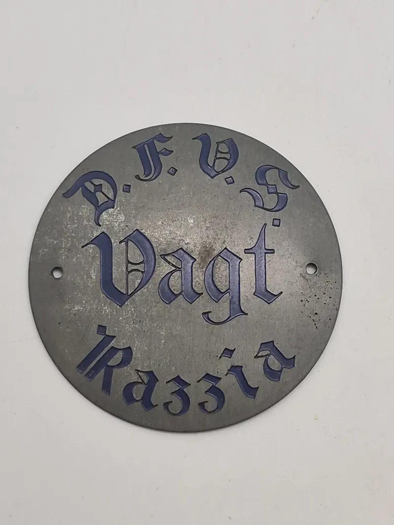 Originalt vagt skilt