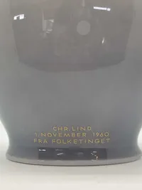 Royal Copenhagen Vase - Christiansborg slot (Gave fra Folketinget)
