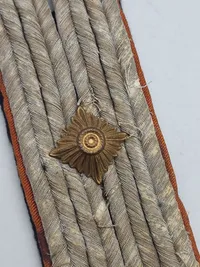 Tysk SS lager ww2 Oberleutnant skulderstrop efterkrigs ??