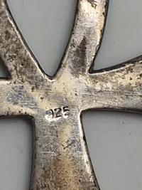 Kors - sterlingsølv