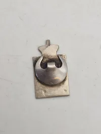 Originalt Georg Jensen kongemærke (sterlingsølv & emalje) - 1945 udgaven Lavet ifbm kong Christian X 75 års fødselsdag