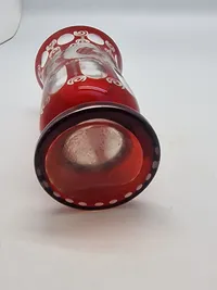 bøhmisk Egermann glasvase