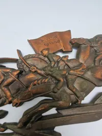 Original russisk plakette til minde om 60 året for den store revolution