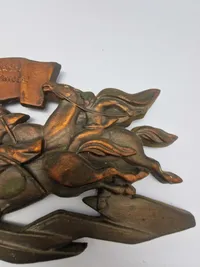 Original russisk plakette til minde om 60 året for den store revolution