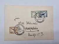 Original tysk kuvert - Olympiaden 1936