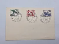 Original tysk kuvert - Olympiaden 1936