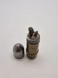 Original ww1 trenchart lighter lavet som stort projektil