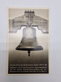 Originalt tysk postkort - Olympiaden 1936