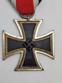 Originalt Eisernes kreuz 2.kl - Fin "Frosting" Fremstiller 65