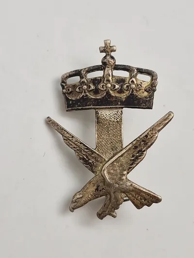 Originalt tidligt Norsk Aviation cap badge