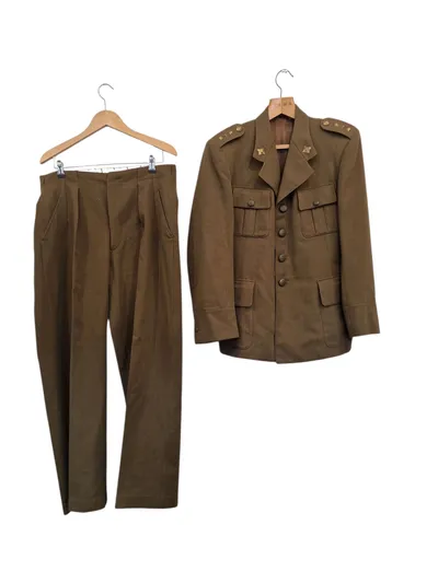 Ekstremt sjælden m23 uniform fremstillet i England under WW2 til daskere