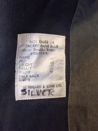 Original Engelsk panser uniform