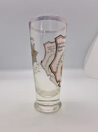 Originalt Glas fra Dansk WW1 krigsdeltager