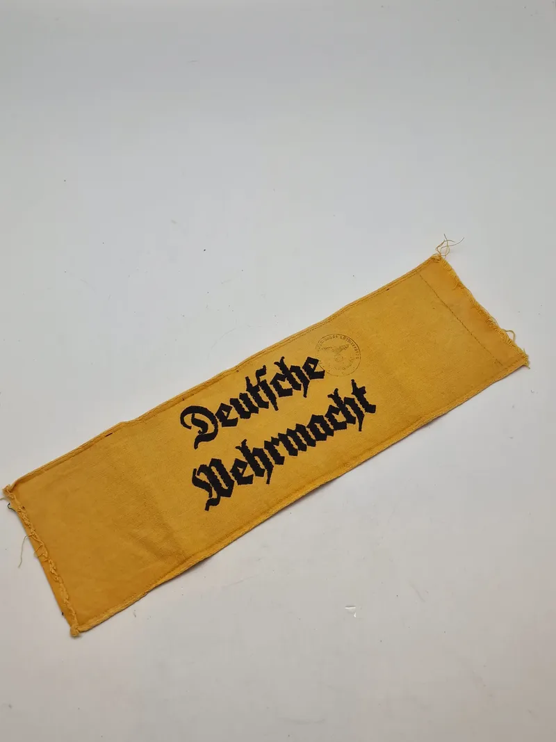 Originalt armbind - Deutsche Wehrmacht