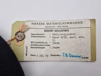 Original sort HMAK baret (Godkendt udfaldsprøve)