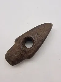 Original huløkse/bådøkse fra stenalderen, i sjælden god stand
