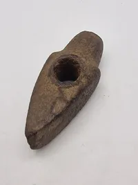 Original huløkse/bådøkse fra stenalderen, i sjælden god stand