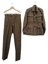 Original Navngiven Australsk WW2 uniform