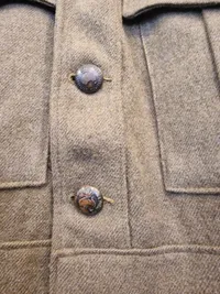 Original Navngiven Australsk WW2 uniform