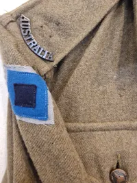 Original Navngiven Australsk WW2 uniform